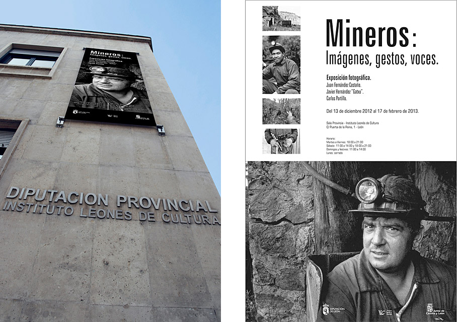 Mineros, imágenes, gestos, voces.